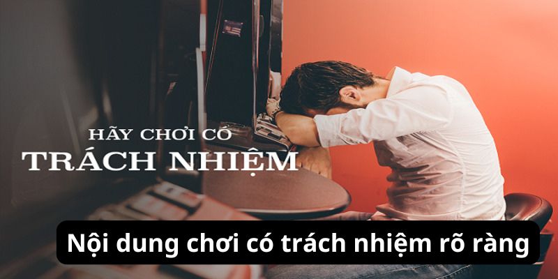Nội dung chơi có trách nhiệm rõ ràng tại J88