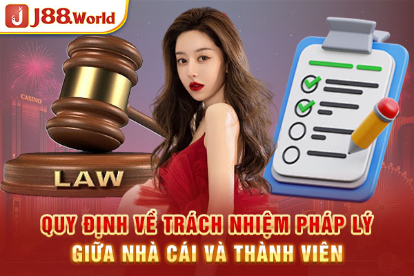 Quy định về trách nhiệm pháp lý giữa nhà cái và thành viên